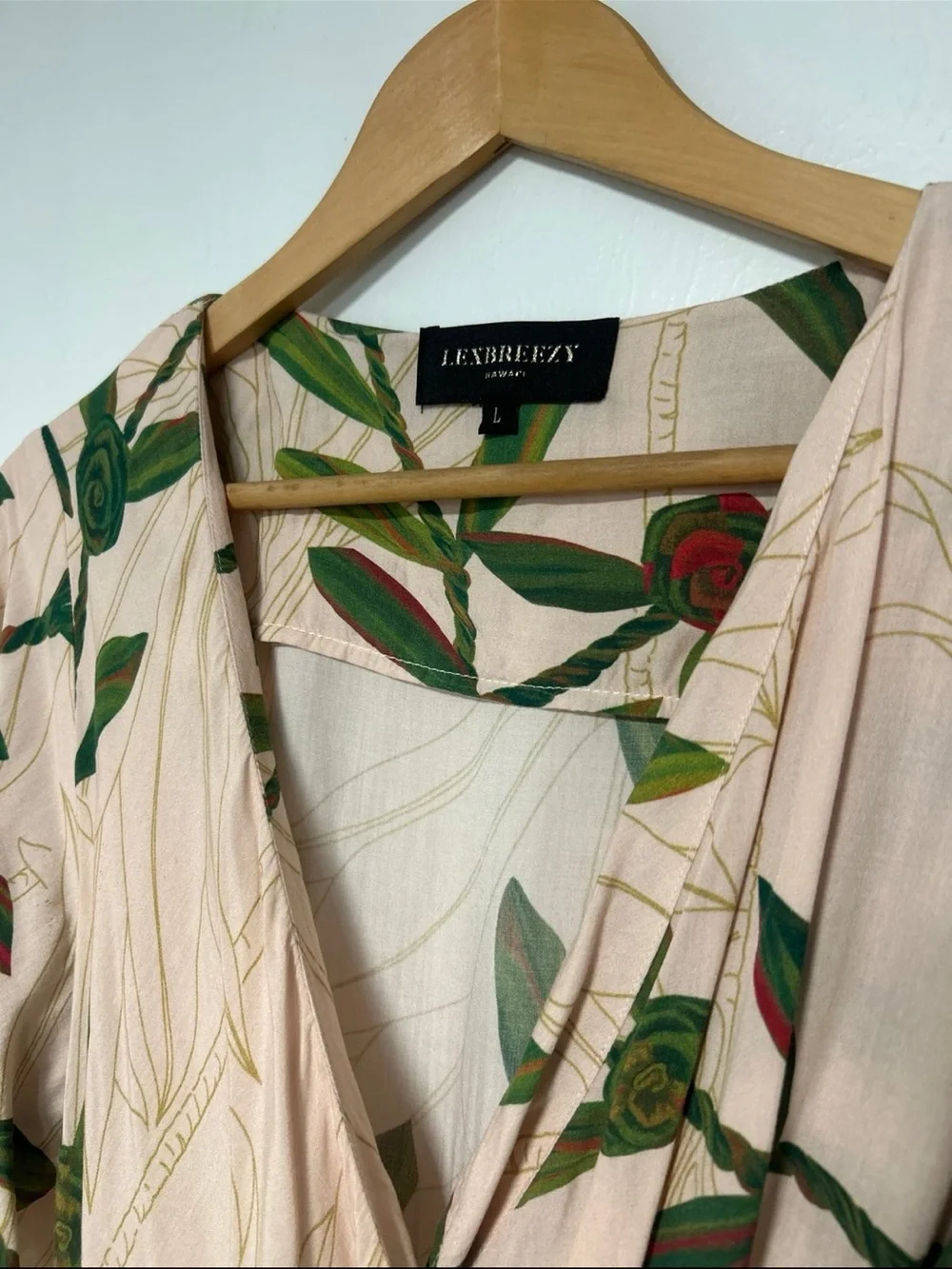 Lexbreezy Ti Wrap Dress L M